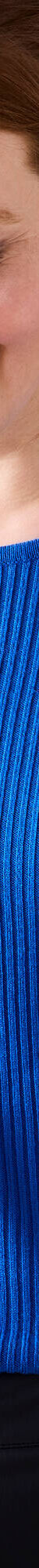 Trui in ribtricot met ronde hals (felblauw) Trui in ribtricot met ronde hals (felblauw)